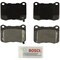 Bosch Blue Disc Brak Disc Brake Pads, Be1366 BE1366 - alternate 1